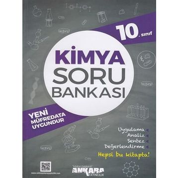 10.sınıf Kimya Soru Bankası Ankara Yayın