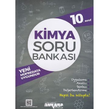 10.sınıf Kimya Soru Bankası Ankara Yayın