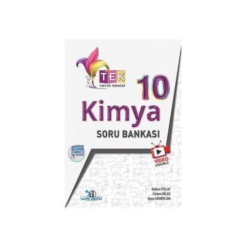10. Sınıf Kimya TEK Serisi Video Çözümlü Soru Bankası Yayın Denizi Yayınları