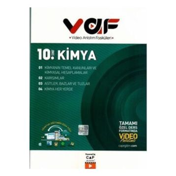 10. Sınıf Kimya VAF Serisi-Çap Yayınları