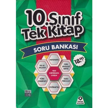 10. Sınıf Tek Kitap Soru Bankası - Örnek Akademi Yayınları