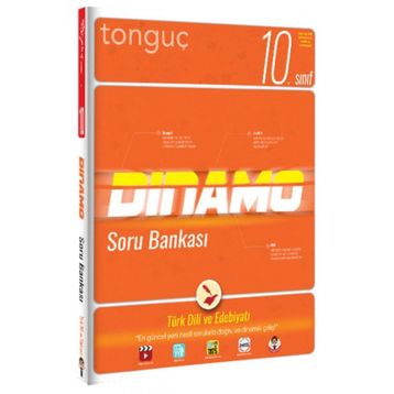 10. Sınıf Türk Dili ve Edebiyatı Dinamo Soru Bankası 2020-2021-Tonguç Akademi Yayınları