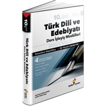 10. Sınıf Türk Dili ve Edebiyatı Soru Bankası - Aydın Yayınları