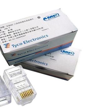 100 Adet Amp Rj45 Cat6 Jack