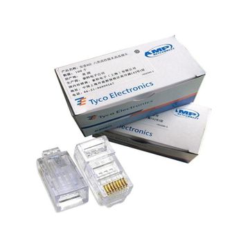 100 Adet Amp Rj45 Cat6 Jack