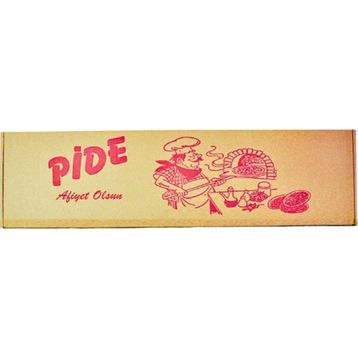 100 Adet Karton Pide Kutusu