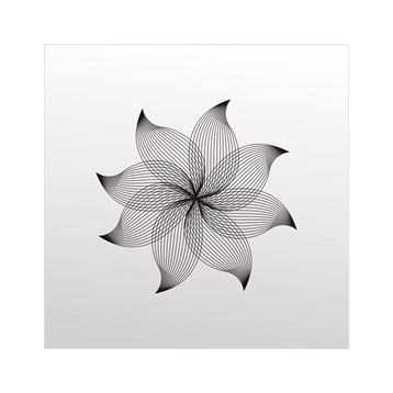 100 cm Çiçek Desen Folyo Sticker