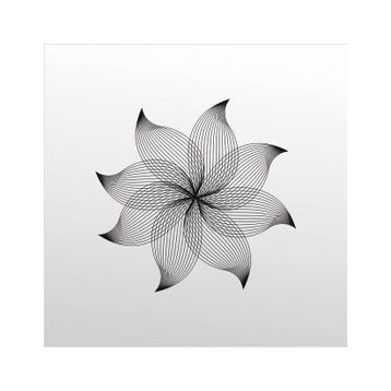 100 cm Çiçek Desen Folyo Sticker