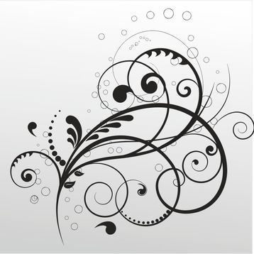 100 cm Çiçek Deseni Folyo Sticker