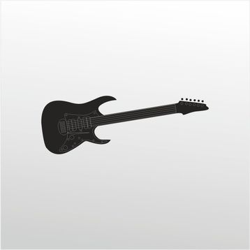 100 cm Elektro Gitar Folyo Sticker
