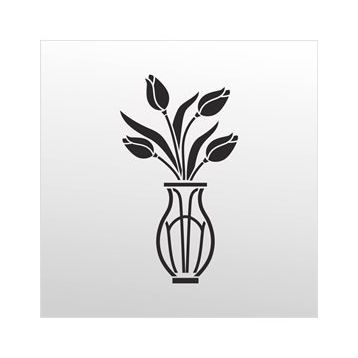 100 cm Lale Folyo Sticker