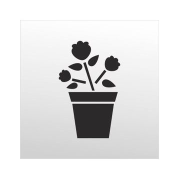 100 cm Lale Folyo Sticker