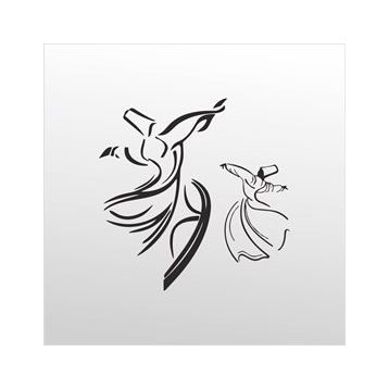 100 cm Mevlana Folyo Sticker