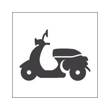 100 cm Motorsiklet Folyo Sticker