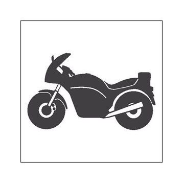 100 cm Motorsiklet Folyo Sticker