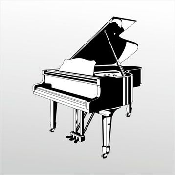 100 cm Piyano Folyo Sticker