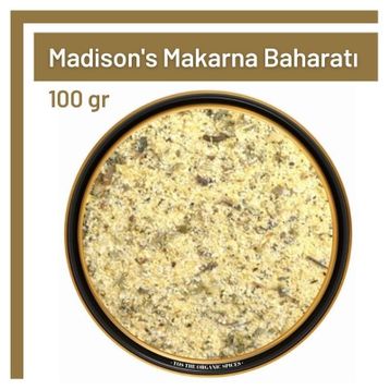 100 gr Madison's Makarna Baharatı