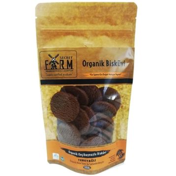 100 gr Organik Tereyağlı Keçiboynuzlu Bisküvi