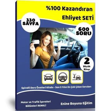 %100 Kazandıran Ehliyet Eğitim Seti