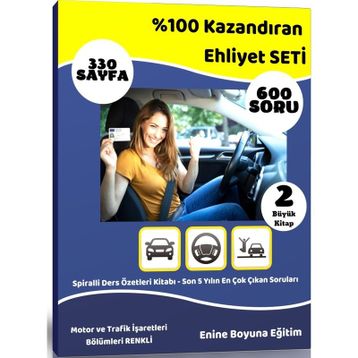 %100 Kazandıran Ehliyet Eğitim Seti