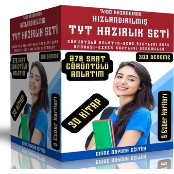 %100 Kazandıran Hızlandırılmış TYT Hazırlık Seti
