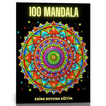 100 Mandala Kitabı - Enine Boyuna Eğitim