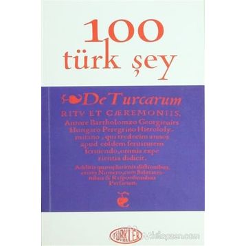 100 TÜRK ŞEY - GENEL