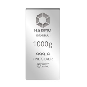 1000 gr 999.0 Külçe Gümüş