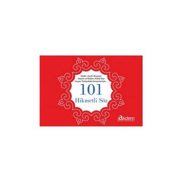 101 Hikmetli Söz - Adem Varıcı