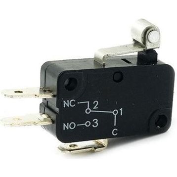10A 220V Kısa Makaralı Mikro Switch