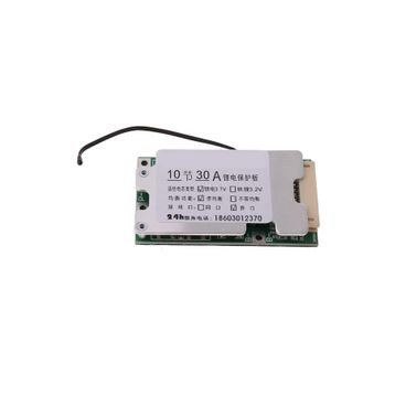 10S BMS 30A Lityum 10 Hücreli 36 Volt Korumalı Şarj Devresi