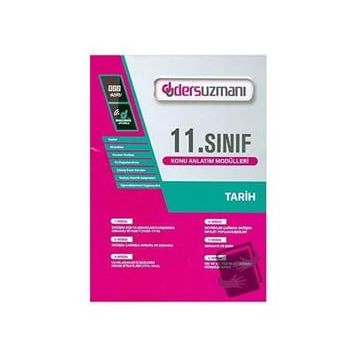 11. Sınıf 2022 Tarih Ders Uzmanı Fasikülleri Kolektif Ders Uzmanı Yayınları