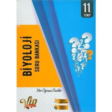 11. Sınıf Biyoloji Soru Bankası Vip Yayınları