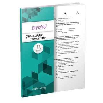 11.sınıf Biyoloji Yaprak Test/Kronometre Yayınları