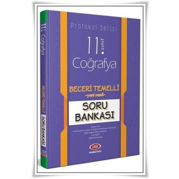 11. Sınıf Coğrafya Beceri Temelli Soru Bankası-Data Yayınları