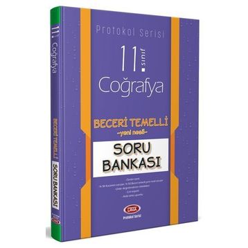 11. Sınıf Coğrafya Beceri Temelli Soru Bankası-Data Yayınları