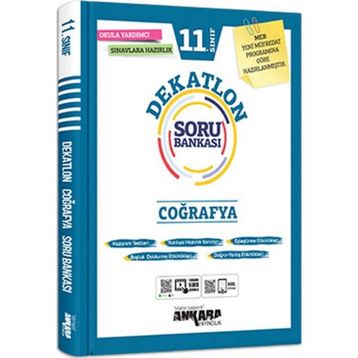 11. Sınıf Coğrafya Dekatlon Soru Bankası Ankara Yayıncılık