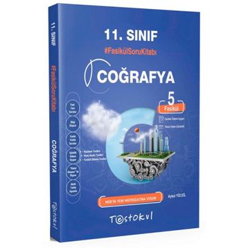 11. Sınıf Coğrafya Fasikül Soru Kitabı-Test Okul Yayınları