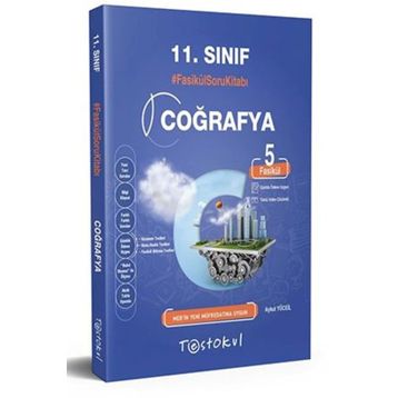 11. Sınıf Coğrafya Fasikül Soru Kitabı-Test Okul Yayınları