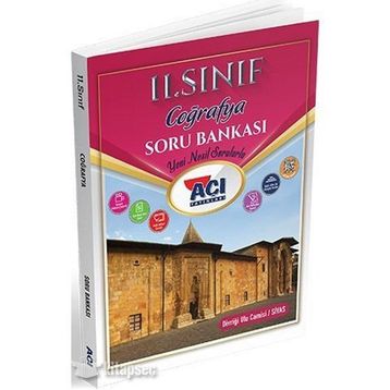 11.sınıf Coğrafya Soru Bankası Açı Yayınları