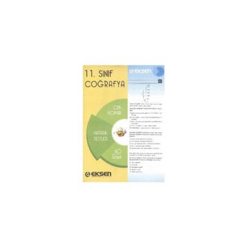 11. Sınıf Coğrafya Yaprak Test - Eksen Yayınları
