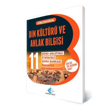 11. Sınıf Din Kültürü Ve Ahlak Bilgisi Dinlendiren Konu Anlatımlı Etkinlikli Soru Bankası Eker Test