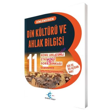 11. Sınıf Din Kültürü Ve Ahlak Bilgisi Dinlendiren Konu Anlatımlı Etkinlikli Soru Bankası Eker Test