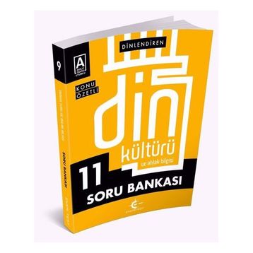 11. Sınıf Din Kültürü Ve Ahlak Bilgisi Dinlendiren Konu Anlatımlı Etkinlikli Soru Bankası Eker Test
