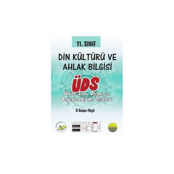 11. Sınıf Din Kültürü ve Ahlak Bilgisi Ünite Değerlendirme Sınavı-Pano Yayınları