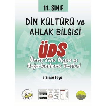 11. Sınıf Din Kültürü ve Ahlak Bilgisi Ünite Değerlendirme Sınavı-Pano Yayınları