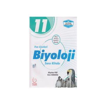 11.Sınıf Fen Liseleri Biyoloji Soru Bankası Kitabı - Palme Yayınevi