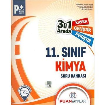 11. Sınıf Kimya 3'ü 1 Arada Soru Bankası