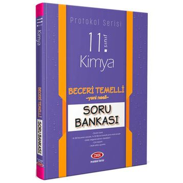 11. Sınıf Kimya Beceri Temelli Soru Bankası-Data Yayınları