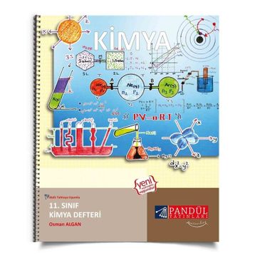 11. Sınıf Kimya Defteri Pandül Yayınları